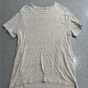 All Saints Heather Gray Oversized Tee